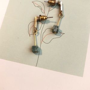 NEW LA designer + COS earrings (Marbling)